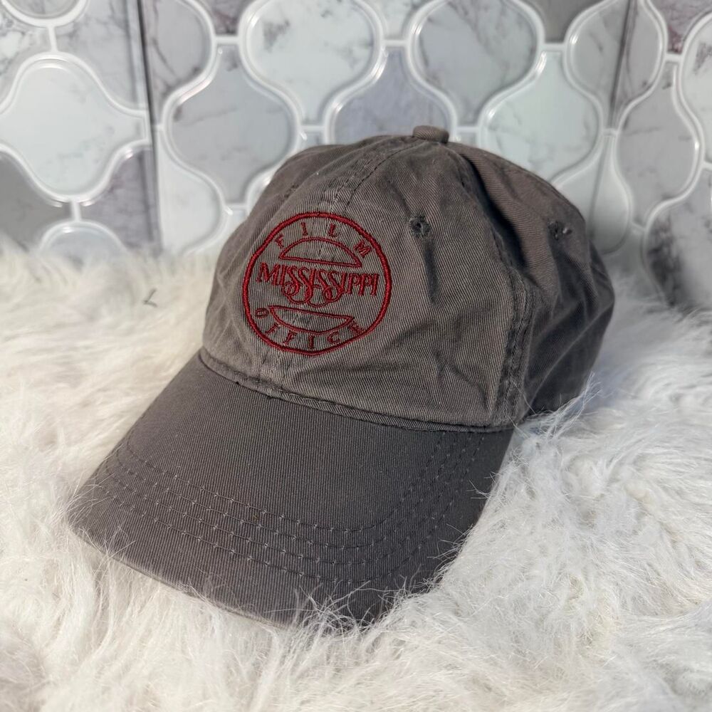 Unbranded Men's Grey and Brown Hat